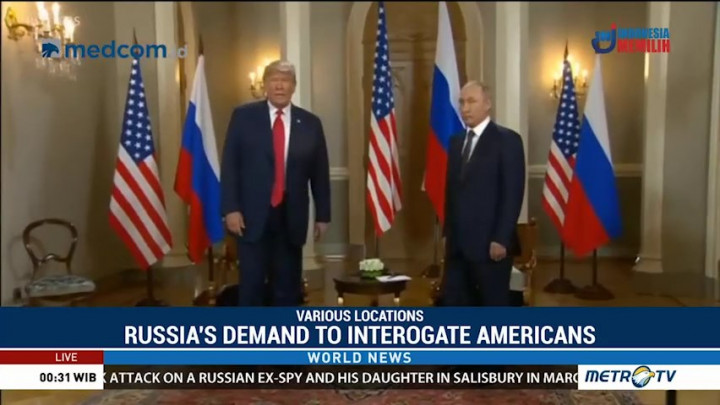 Russia's Demand to Interrogate Americans