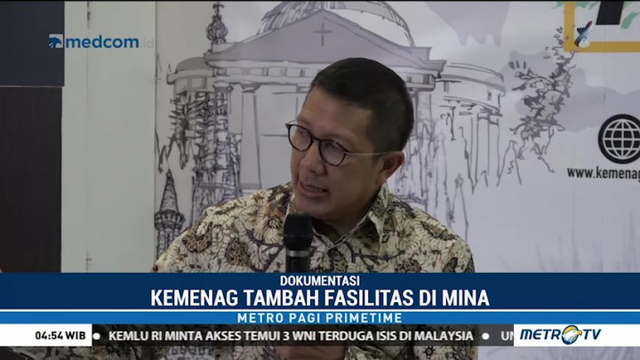 Kemenag Tambah Fasilitas Bagi Jemaah Haji di Mina