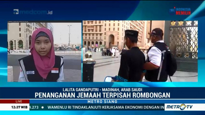 Cara Petugas Tangani Jemaah Haji Terpisah Rombongan