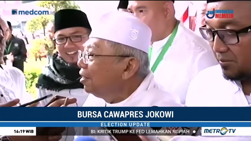 Demi Negara, Ma'ruf Amin Siap Dampingi Jokowi