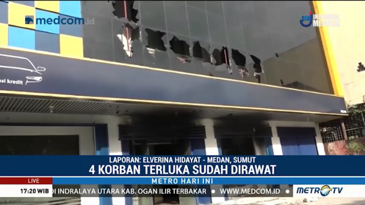 Pelaku Pembakaran Diri di Medan Diburu Polisi