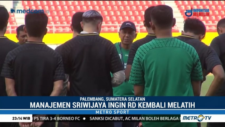 Manajer Sriwijaya FC Ingin RD Kembali Melatih