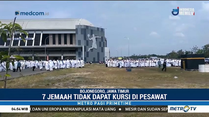 Tujuh Calhaj di Bojonegoro Tak Dapat Kursi Pesawat