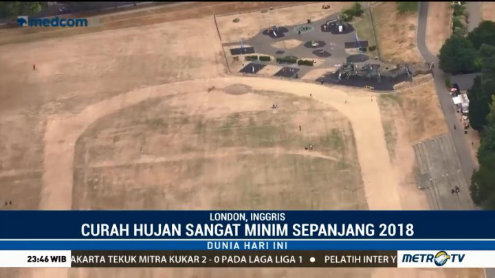 Inggris Mengalami Kekeringan Terburuk dalam 50 Tahun