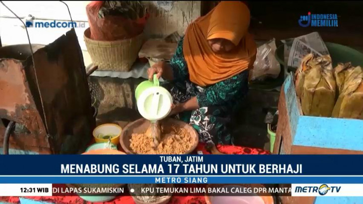 Kisah Penjual Pecel Menabung 17 Tahun Demi Berhaji