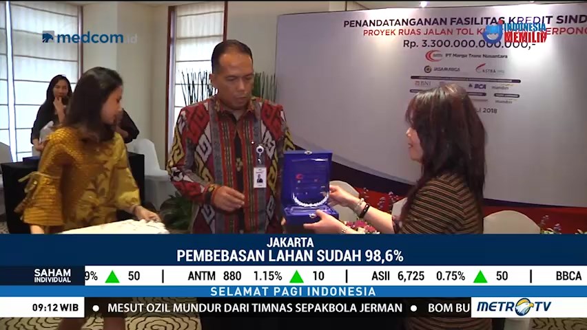 Proyek Tol Kunciran-Serpong Rampung Peroleh Kredit Sindikasi Rp3,3 Triliun