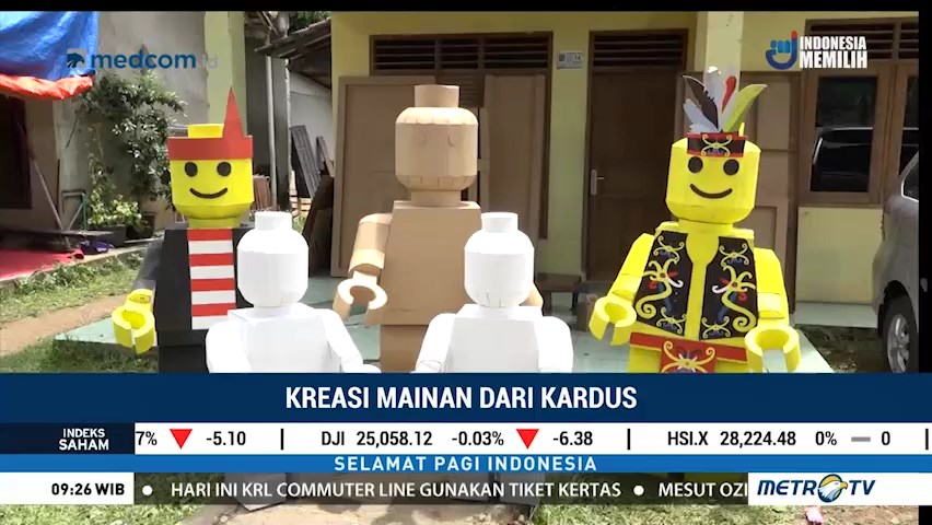 Kreasi Mainan dari Kardus