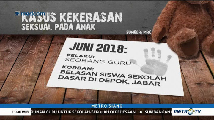 Hari Anak Nasional Masih Dibayangi Kasus Kekerasan Seksual