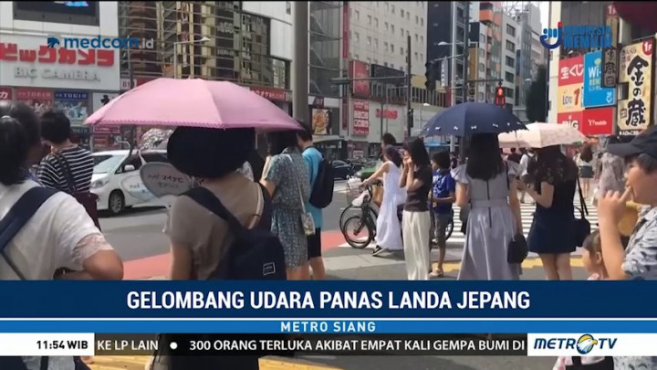 30 Orang Tewas Akibat Gelombang Udara Panas di Jepang