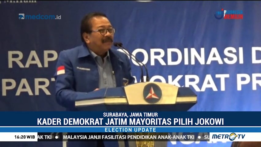 Demokrat Jatim Dukung Jokowi