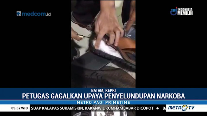 Calon Penumpang Pesawat Sembunyikan 1 Kg Sabu di Sandal