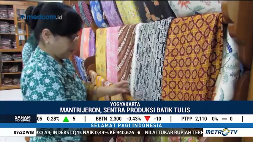 Batik Jadi Cendera Mata Bagi Delegasi Pertemuan IMF-Bank Dunia
