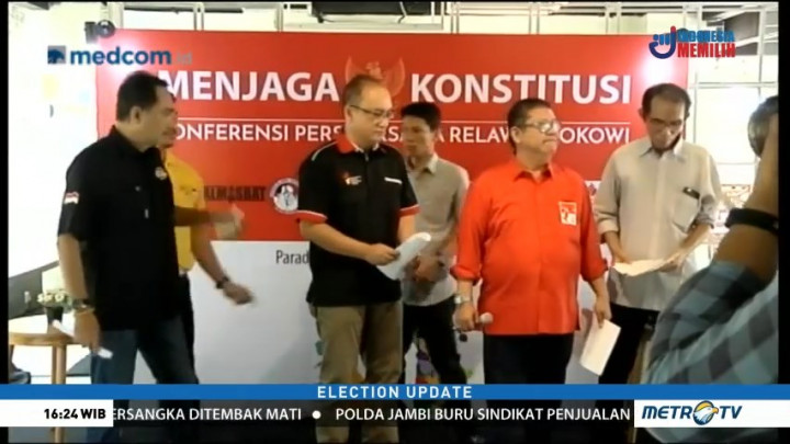 Relawan Jokowi Sayangkan Upaya Perindo Gugat  Masa Jabatan Cawapres