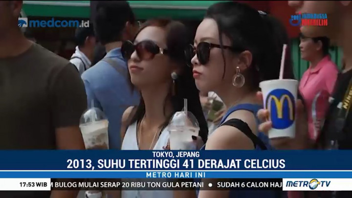 Suhu di Jepang Capai 41,1 Derajat Celcius