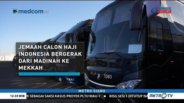 1.400 Bus Disiapkan Angkut Jemaah Haji ke Mekkah