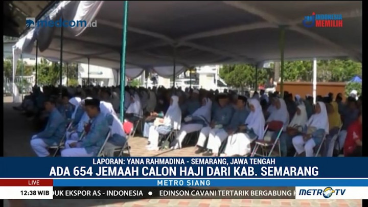 654 Calon Haji Asal Semarang Diberangkatkan 7-8 Agustus