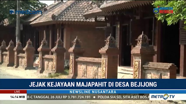 Jejak Kejayaan Majapahit di Desa Bejijong