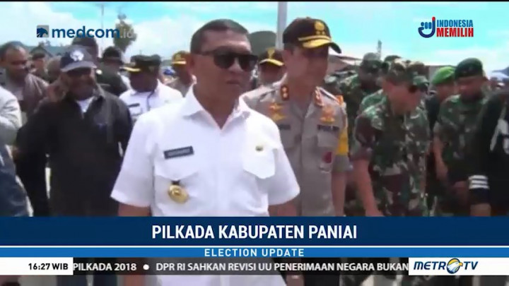 Pilkada Susulan di Kabupaten Paniai Berlangsung Aman