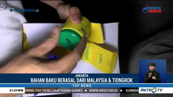 BPOM DKI Gerebek Gudang Kosmetik Ilegal di Penjaringan