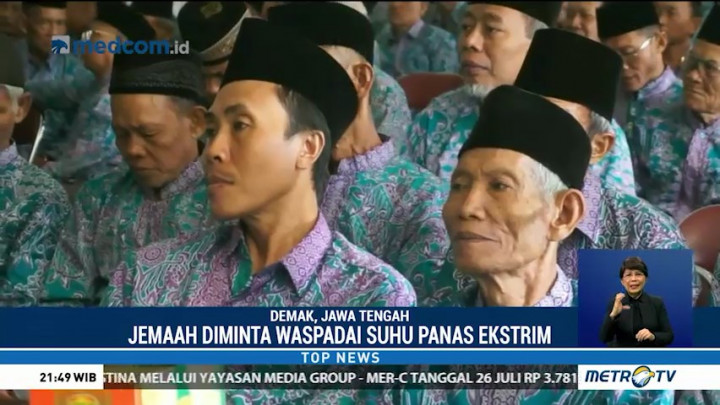 Jemaah Haji Diimbau Waspadai Suhu Ekstrem di Arab Saudi