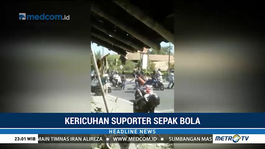 <i>Derby</i> Yogyakarta Diwarnai Kericuhan, 4 Orang Terluka