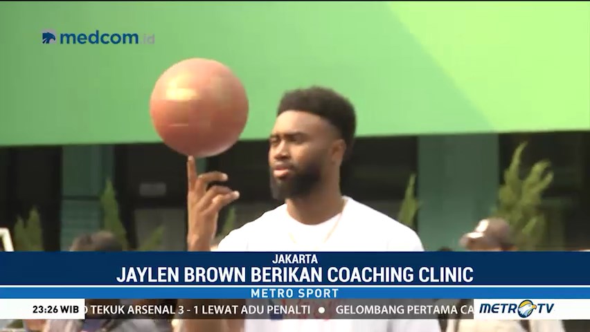 Pebasket Jaylen Brown <i>Coaching Clinic</i> di Jakarta