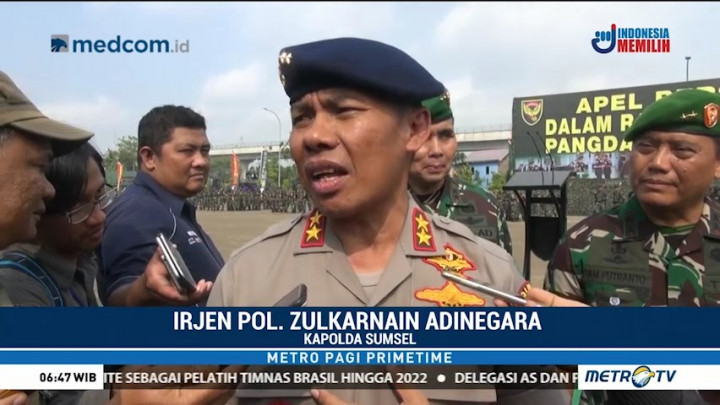 Kapolda Sumsel Perintahkan Tembak Mati Pembakar Hutan