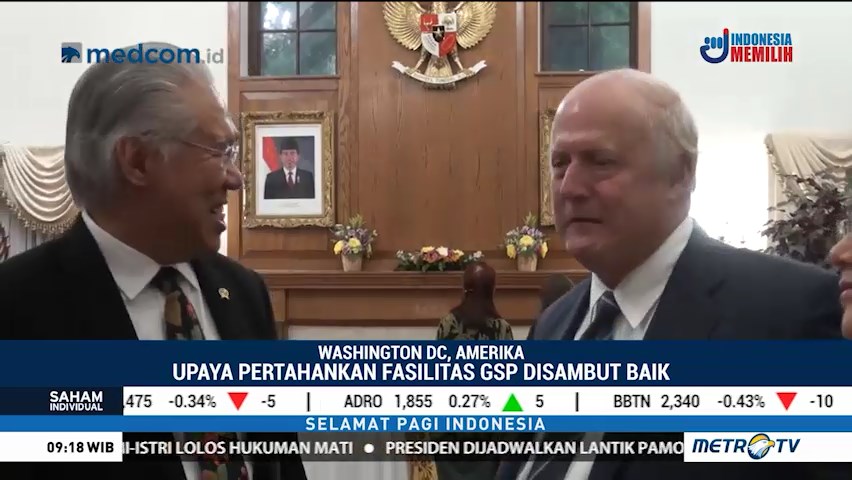 Lampu Hijau Negosiasi Dagang Indonesia-AS