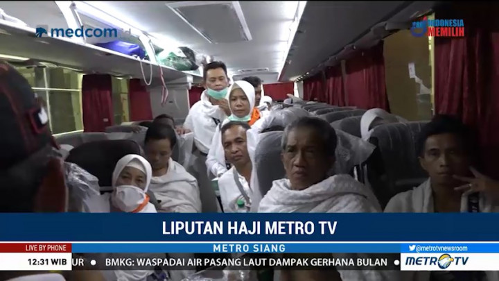 Jemaah Calon Haji Mulai Bergerak ke Mekkah