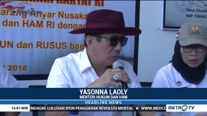 Menkumham Pantau Lapas Nusakambangan