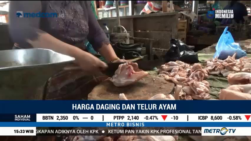 Pemerintah Dituntut Segera Stabilkan Harga Daging dan Telur Ayam