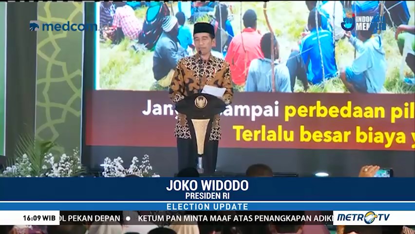 Jokowi: Jangan Mudah Berprasangka Buruk