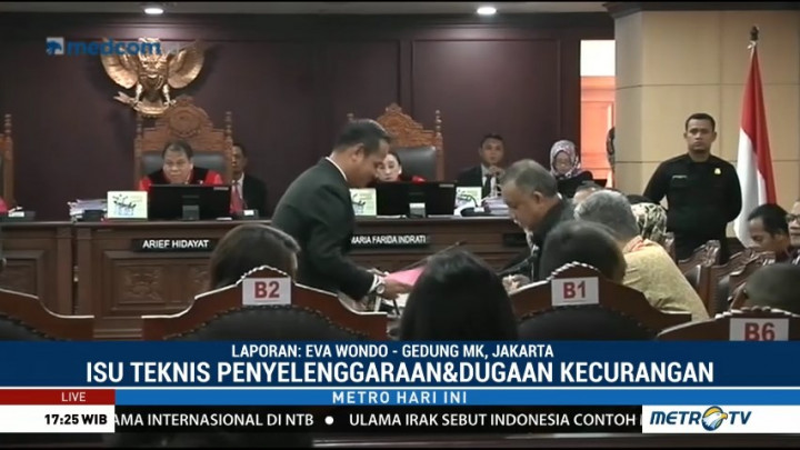 MK Gelar Sidang Pendahuluan Sengketa Pilkada 2018  Tahap Kedua