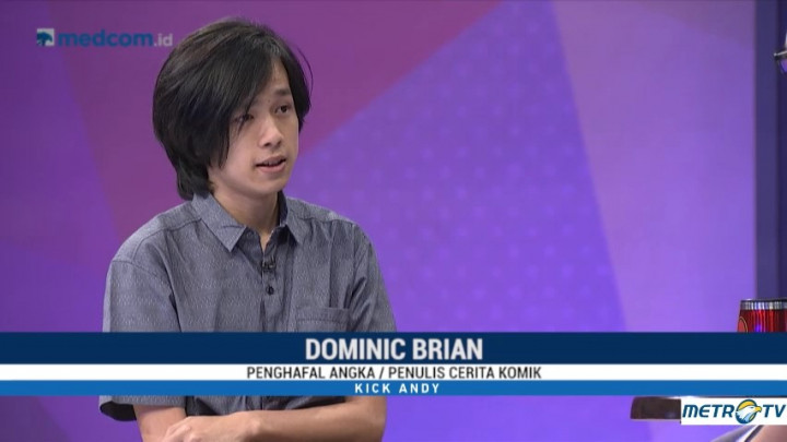 Cara Dominic Brian Pertahankan Kemampuan Mengingat Sejak Kecil