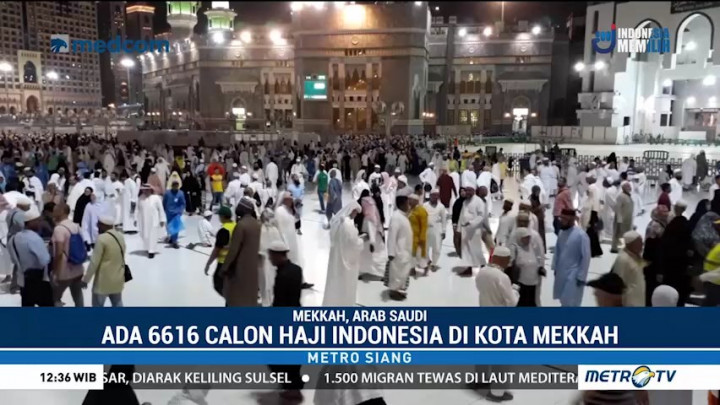 Jemaah Haji Mulai Padati Masjidil Haram