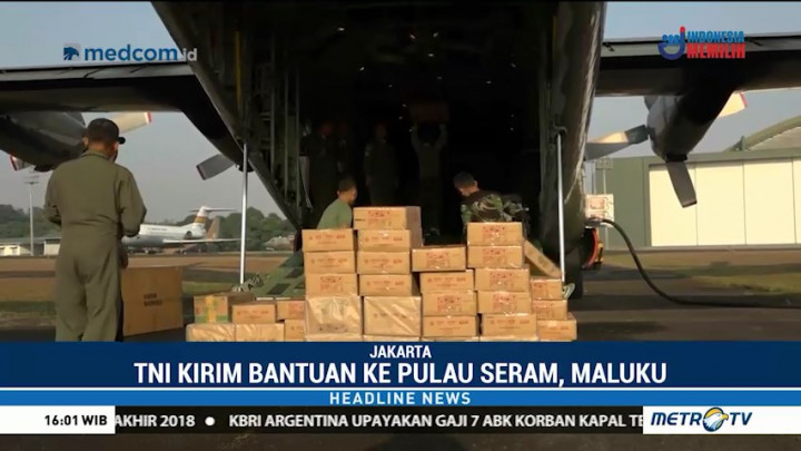 TNI Kirim Bantuan untuk Suku Mausu Ane