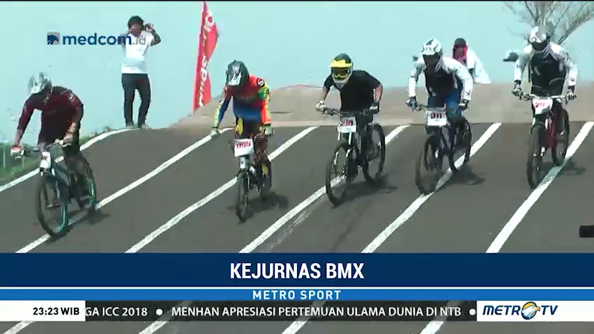 Kejurnas BMX Diikuti Ratusan Peserta