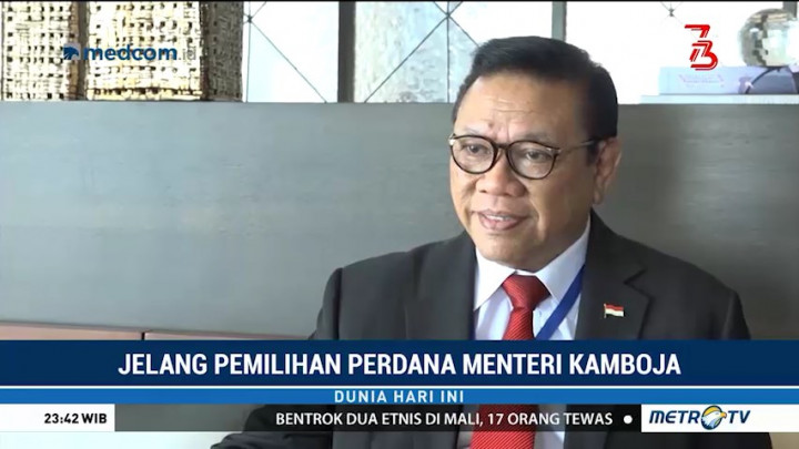 Indonesia Jadi Pemantau Pemilu Kamboja
