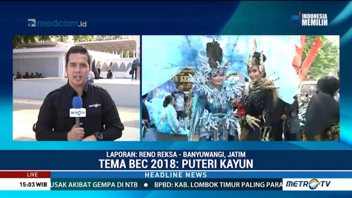 Banyuwangi Ethno Carnival Hasil Gotong Royong Warga
