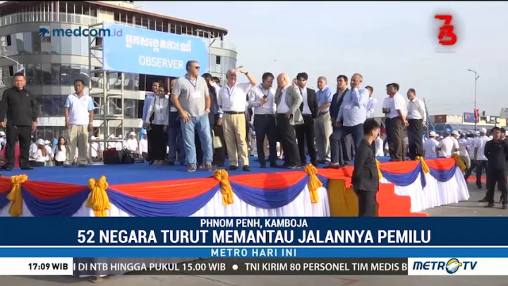 52 Negara Pantau Pemilu Kamboja