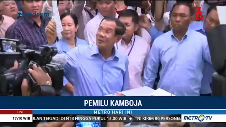 8,4 Juta Warga Kamboja Gunakan Hak Pilihnya