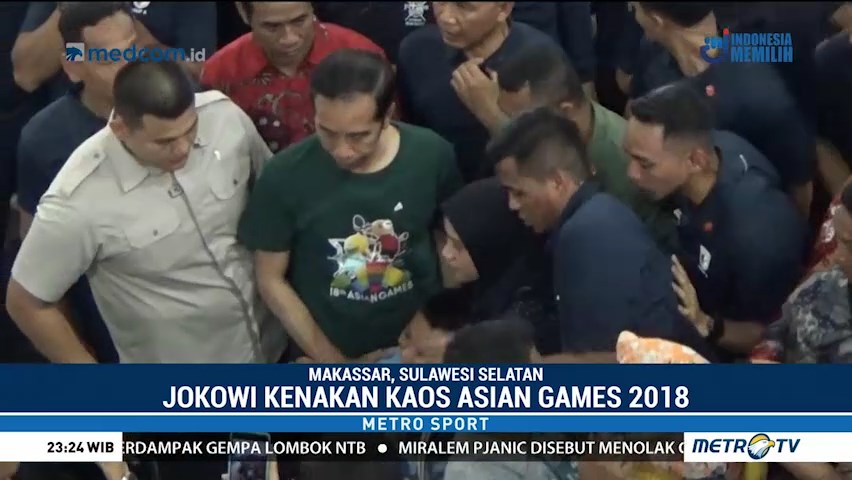 Promosi Asian Games Ala Jokowi