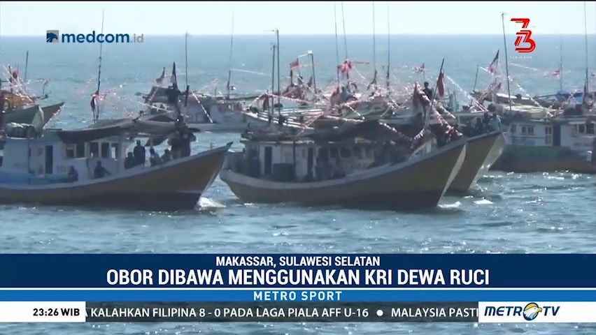 Obor Asian Games Melanjutkan Perjalanan ke Banjarmasin