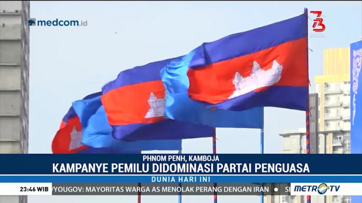 Pemilu Kamboja Didominasi Partai Penguasa