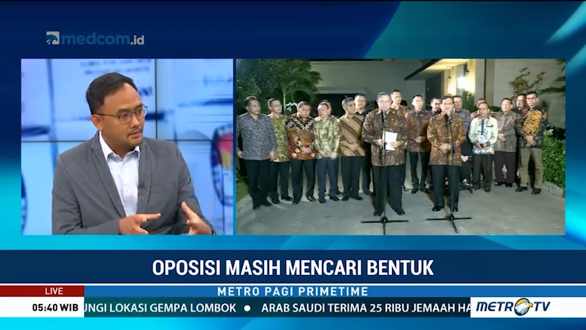 Oposisi Masih Mencari Bentuk