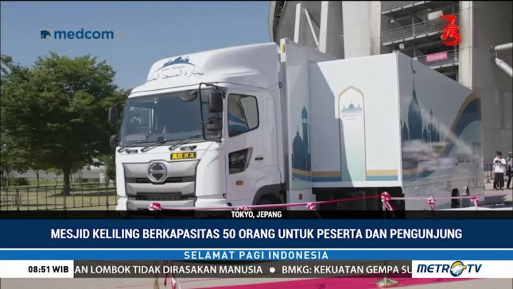 Jepang Siapkan Masjid Keliling untuk Olimpiade 2020