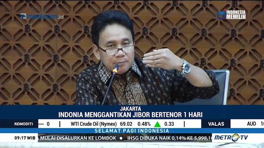 BI akan Gantikan JIBOR dengan INDONIA