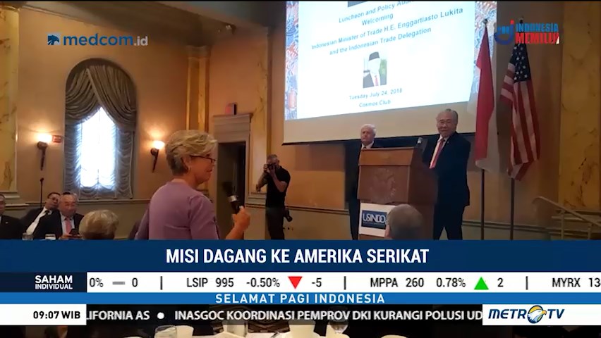 Mendag Temui USTR Bahas Upaya Tingkatkan Perdagangan dengan AS