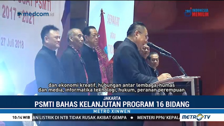 Rapat PSMTI Bahas Kelanjutan Program 16 Bidang