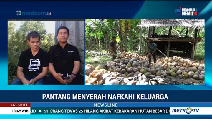 Kisah Tunanetra Pantang Menyerah Nafkahi Keluarga
